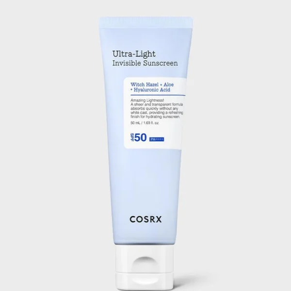 COSRX ULTRA LIGHT INVISIBLE SUNSCREEN SPF 50