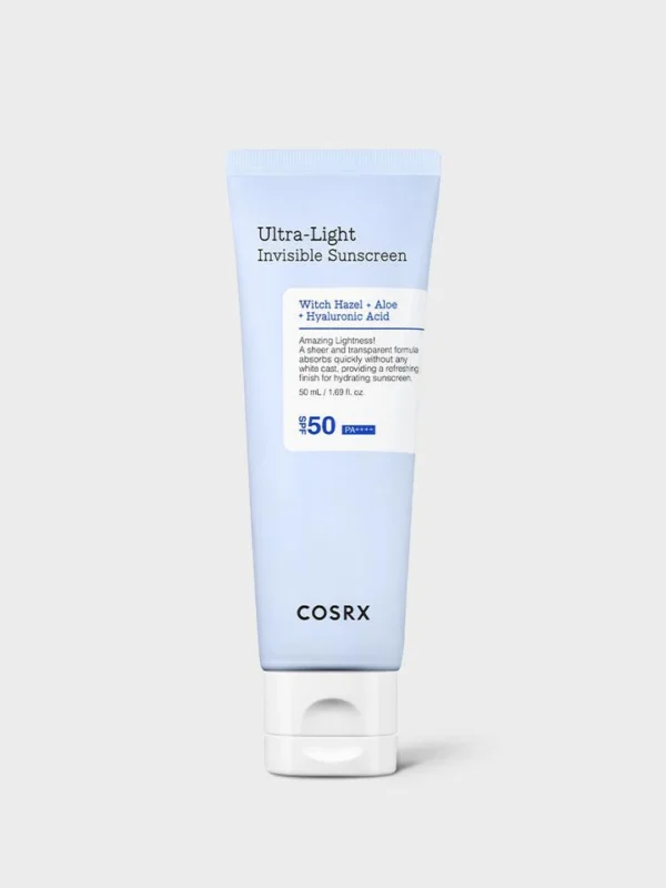 COSRX ULTRA LIGHT INVISIBLE SUNSCREEN SPF 50