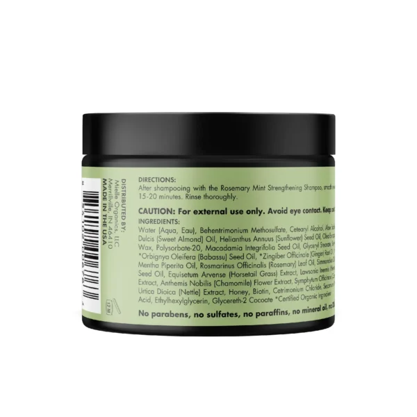 MIELLE ROSEMARY MINT STRENGTHENING HAIR MASQUE - Image 2