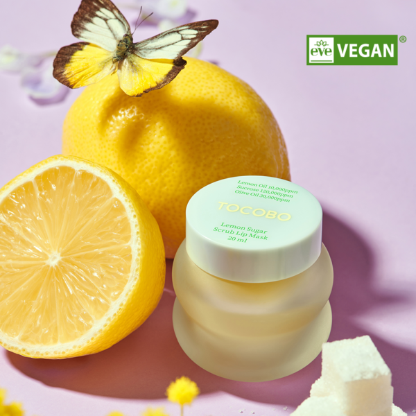 TOCOBO LEMON SUGAR SCRUB LIP MASK 20ML - Image 2