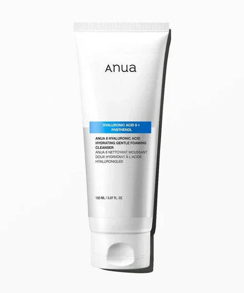 ANUA 8 HYALURONIC ACID HYDRATING GENTLE FOAMING CLEANSER