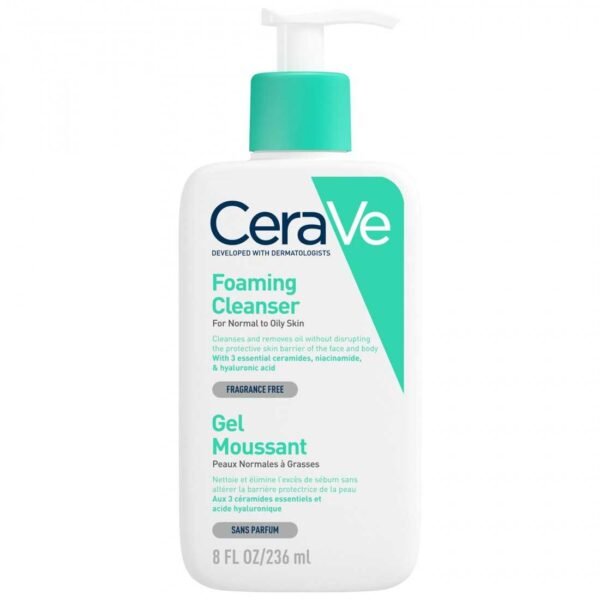 CERAVE FOAMING FACIAL CLEANSER