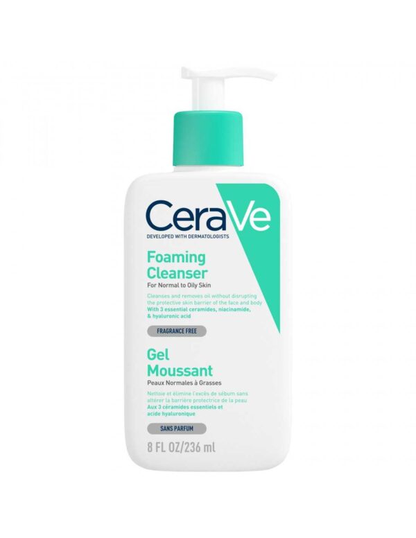 CERAVE FOAMING FACIAL CLEANSER