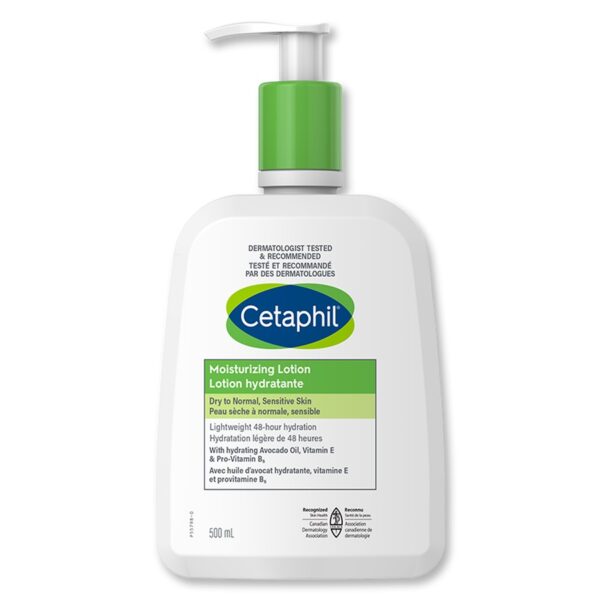 Cetaphil Moisturizing Lotion Very Dry to Normal Skin 500 ml