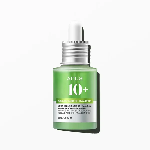 ANUA AZELAIC ACID 10 HYALURON REDNESS SOOTHING SERUM