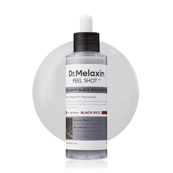 Dr.Melaxin - Peel Shot Exfoliant Black Rice Ampoule