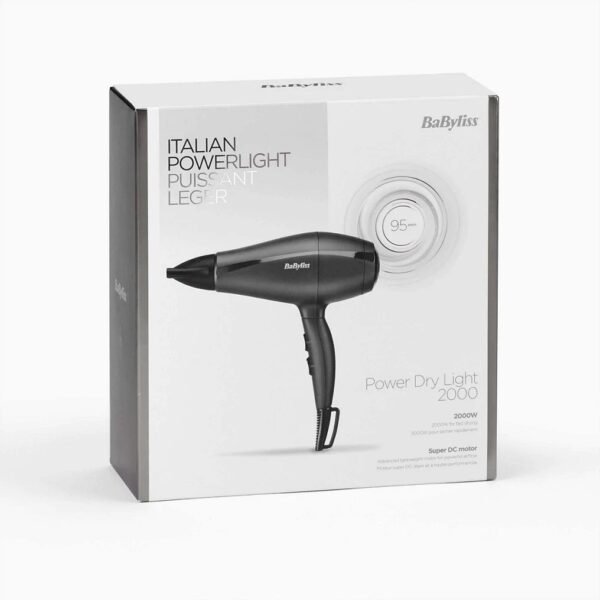 BABYLISS SECHE CHEVEUX POWER DRY LIGHT 2000