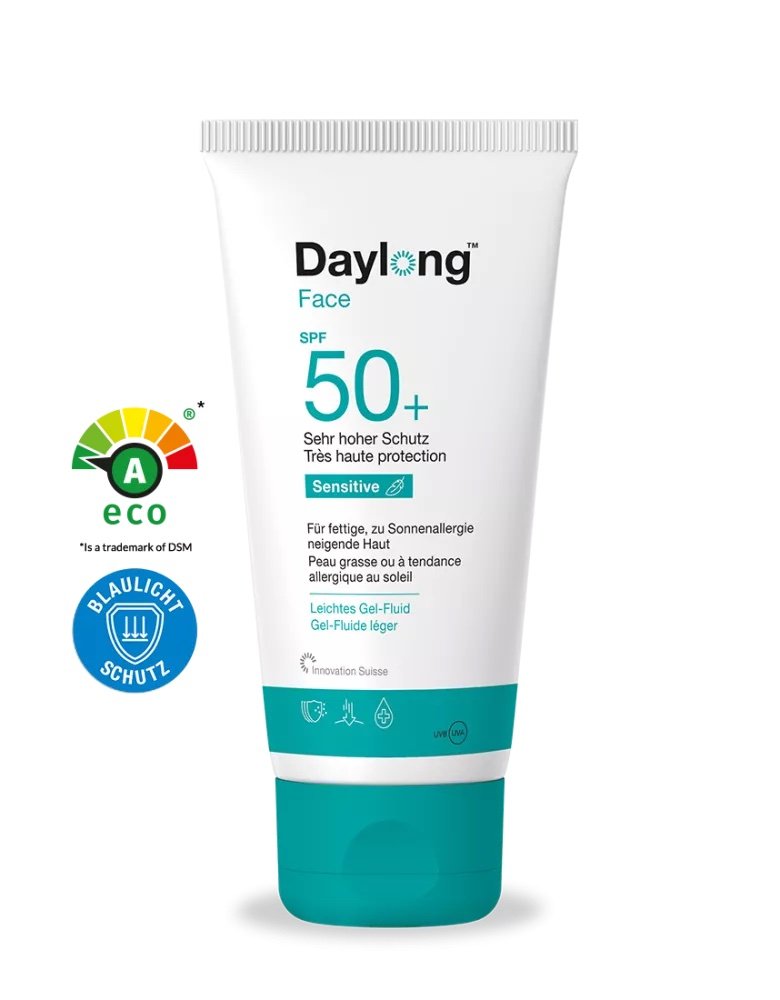 img_5451 Daylong Face Sensitive SPF 50+ Gel-Fluid (50ml) - Image 1