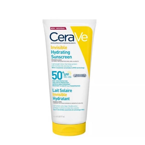 CeraVe Invisible Hydrating Sunscreen SPF 50+ (177ml)