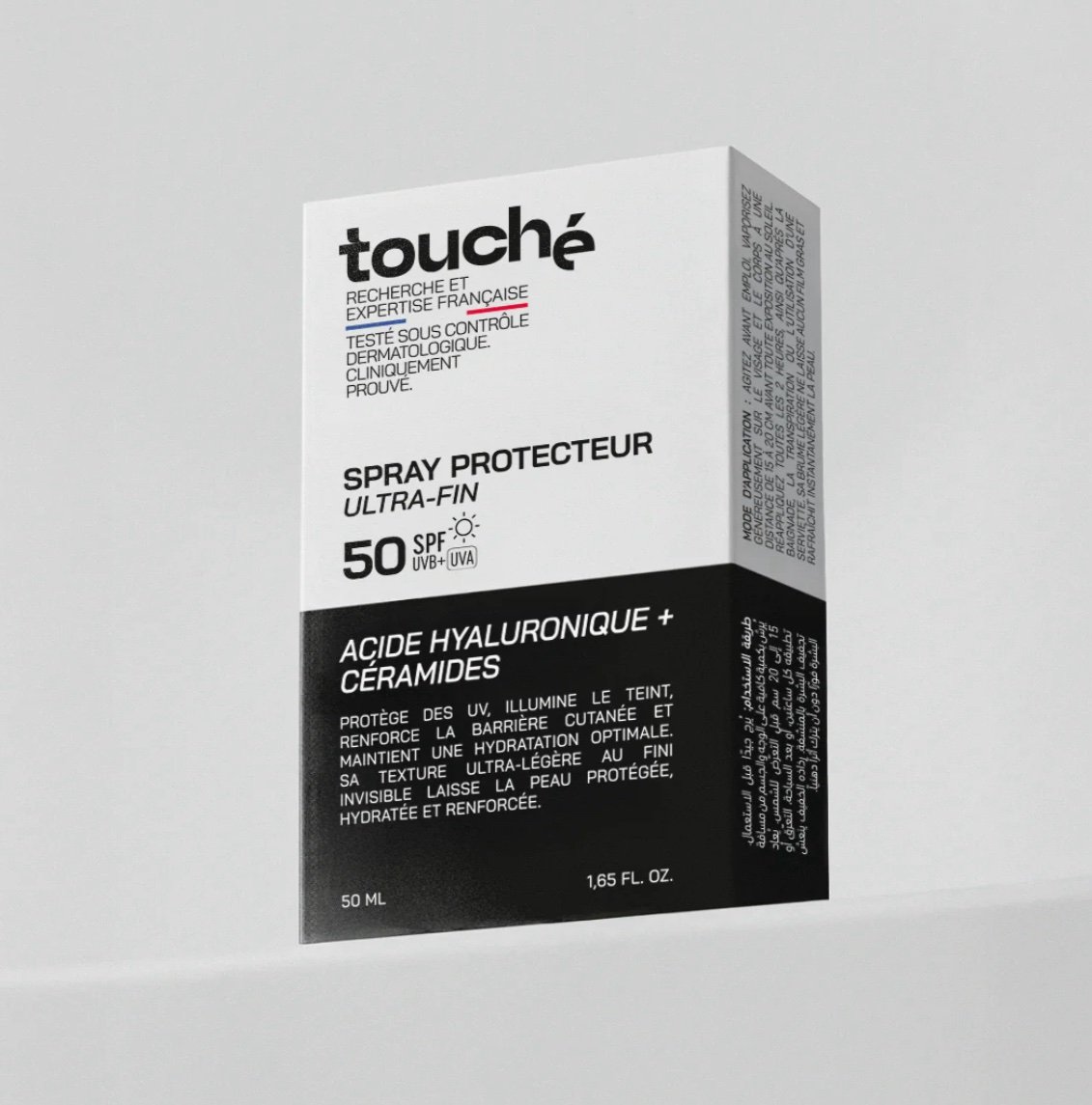 img_6269 Touché Spray Protecteur Ultra-Fin SPF 50 (50ml) - Image 1