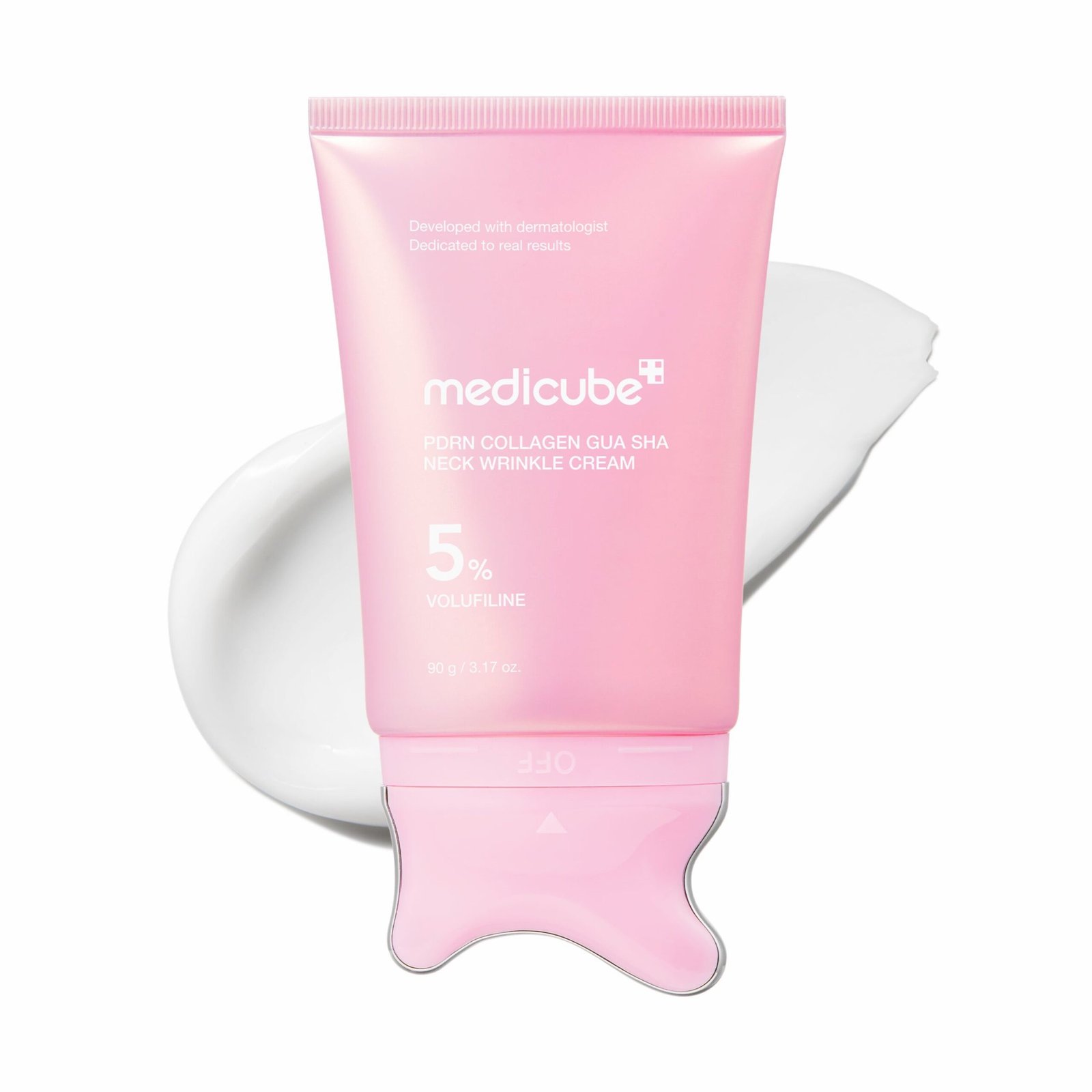 d1278a58-022e-4f0a-a0f9-14532fe1860d Medicube PDRN Collagen Gua Sha Neck Wrinkle Cream - Image 1